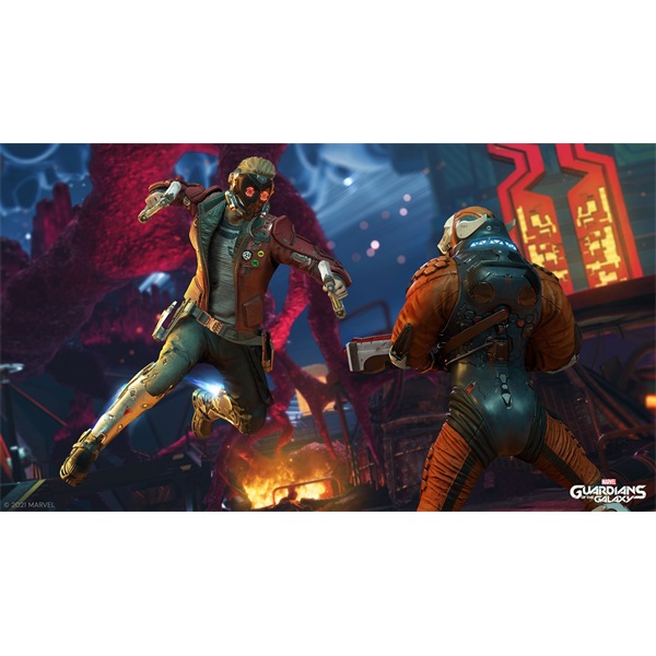Marvel`s Guardians of the Galaxy PS4/PS5 játékszoftver (Használt - A)