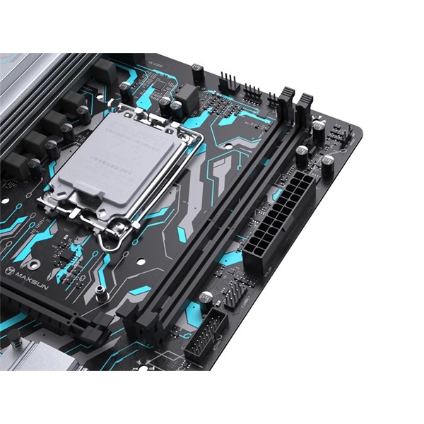 Maxsun B760M GAMING WIFI GANK V2 Intel B760 LGA1700 mATX alaplap