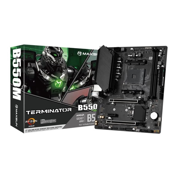 Maxsun Terminator B550M AMD B550 AM4 mATX alaplap