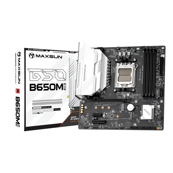 Maxsun Terminator B650M WIFI6 AMD B650 AM5 mATX alaplap