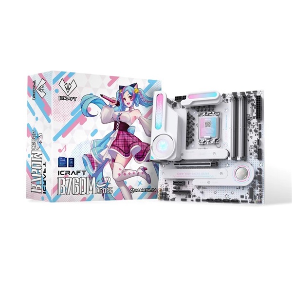 Maxsun iCraft B760M CROSS Intel B760 LGA1700 mATX alaplap