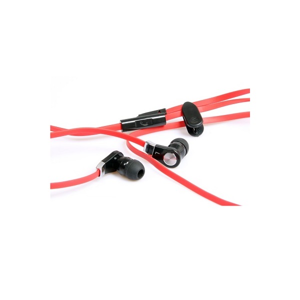 Media-Tech MT3556R MAGICSOUND DS-2 mikrofonos fülhallgató piros