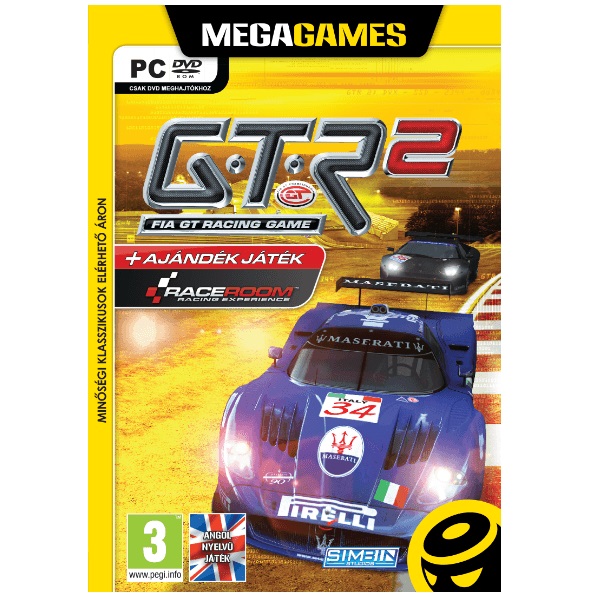 Megagames: GTR 2 PC játékszoftver (Újszerű)