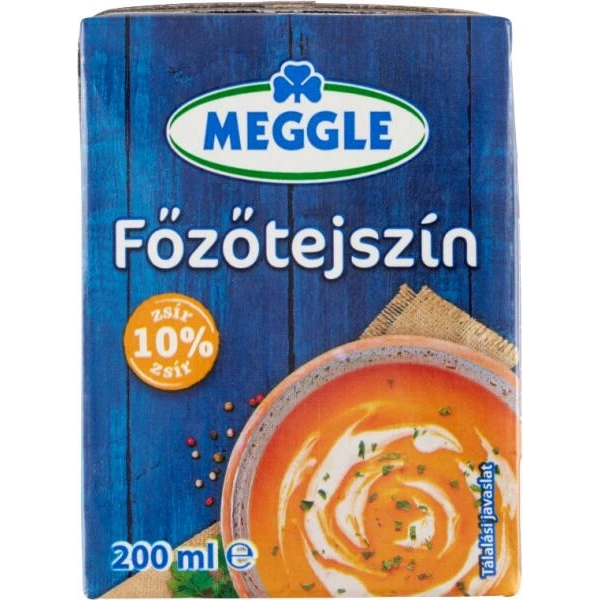 Meggle főzőtejszín 10% 200ml