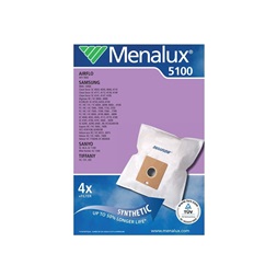 Menalux 5100 4 db szintetikus porzsák+1 motorszűrő