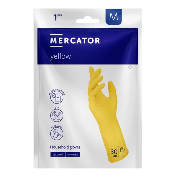 Mercator M 1pár háztartási gumikesztyű