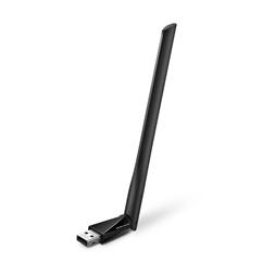 Mercusys MU6H AC650 High Gain vezeték nélküli Dual Band fekete USB adapter