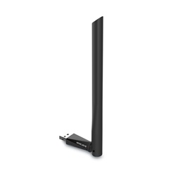 Mercusys MU6H AC650 High Gain vezeték nélküli Dual Band fekete USB adapter