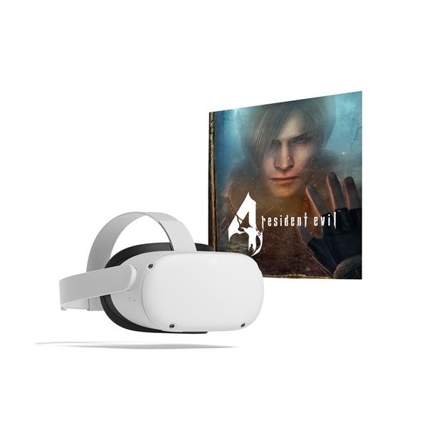 Meta Quest 2 128GB fehér VR szemüveg + Resident Evil 4 Bundle