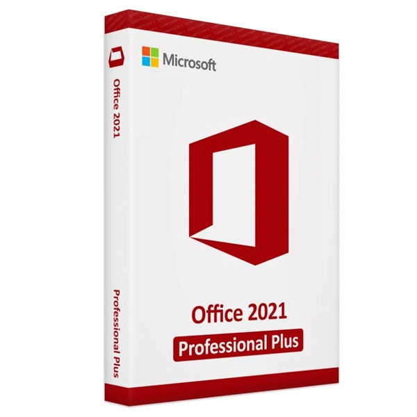Microsoft Office 2021 Professional Plus verzió - dobozos, INTL, online, medialess, PC - szoftver