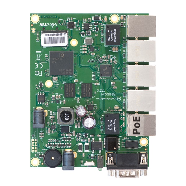 MikroTik RB450Gx4 5x Gbe LAN L5 RouterBoard