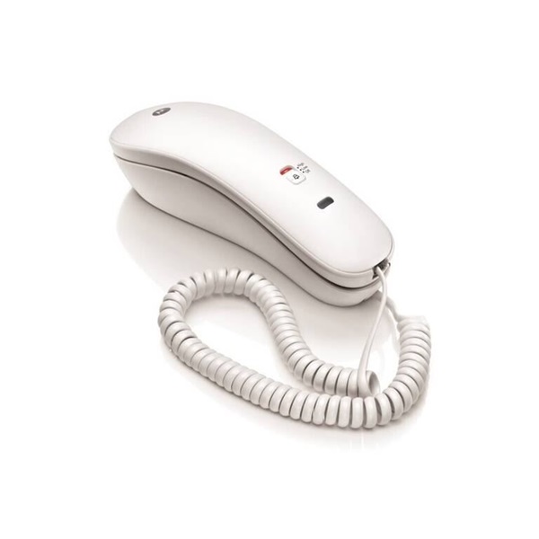 Motorola CT50 fehér falra szerelhető vezetékes telefon