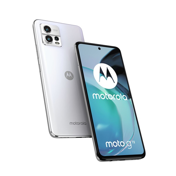 Motorola Moto G72 6,6" LTE 8/128GB DualSIM fehér okostelefon