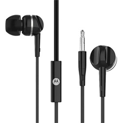 Motorola Pace 105 vezetékes fekete fülhallgató