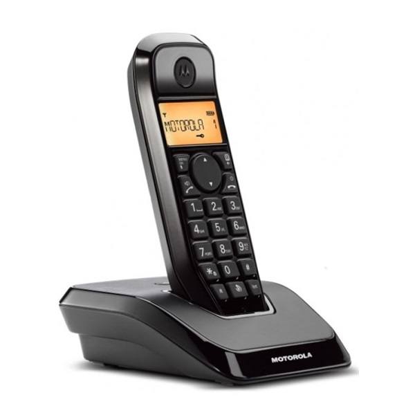 Motorola S1201 fekete DECT telefon