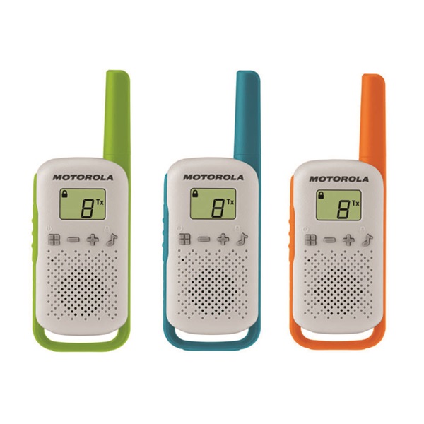 Motorola Talkabout T42 Triple Pack walkie talkie (3db) (Újracsomagolt)