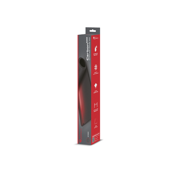 Genesis NPG-1707 CARBON 500 ULTRA BLAZE egérpad - piros