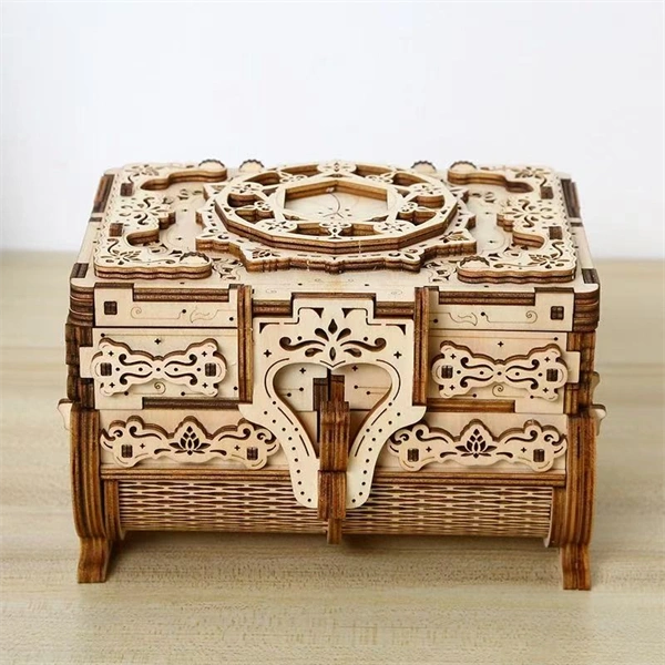 Multiversum 3D Fa Antique Boksz 3D puzzle