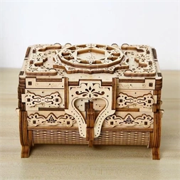 Multiversum 3D Fa Antique Boksz 3D puzzle