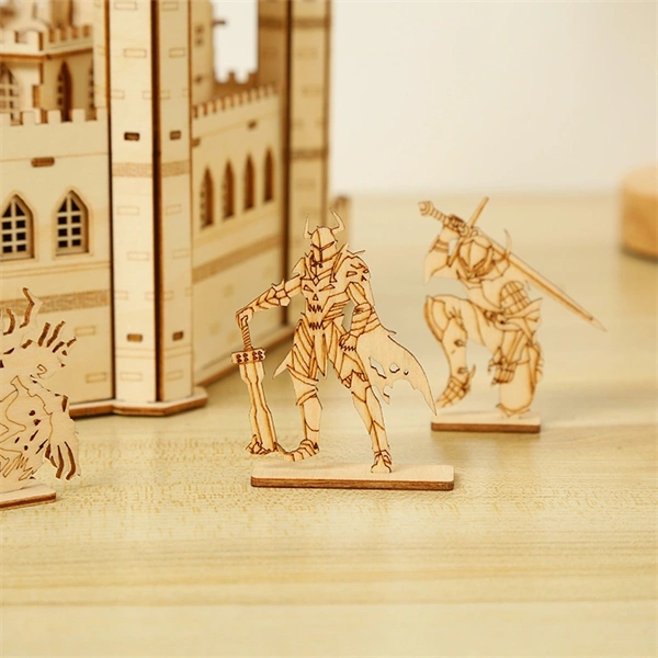 Multiversum 3D Fa Knight Castle Diorama 3D puzzle