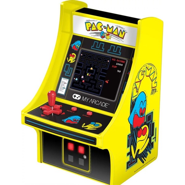 My Arcade DGUNL-3220 Pac-Man Micro Player Retro Arcade 6.75" hordozható játékkonzol