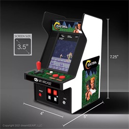 My Arcade DGUNL-3280 Contra Micro Player Retro Arcade 6.75" hordozható játékkonzol