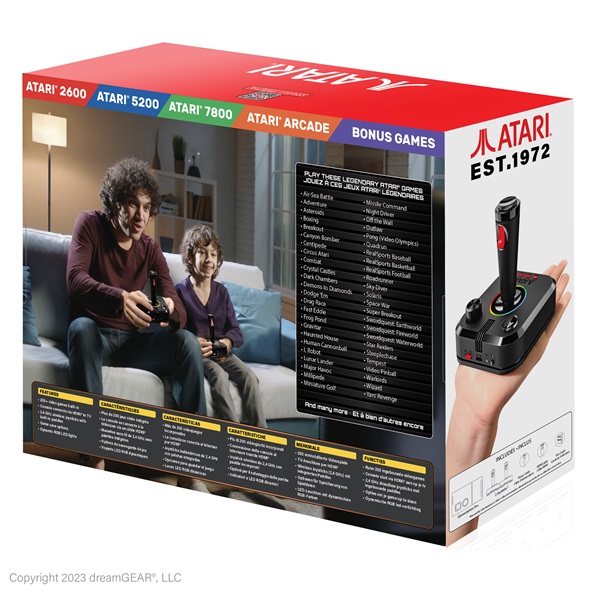 My Arcade DGUNL-7012 Atari Gamestation Pro (200 játék) hordozható kézikonzol