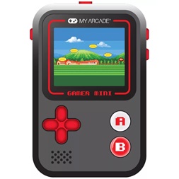 My Arcade DGUN-3925 Gamer Mini Classic 160in1 fekete-piros hordozható kézikonzol
