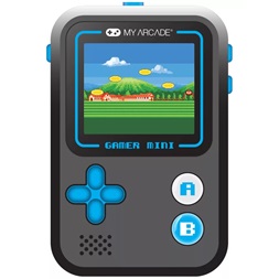 My Arcade DGUN-3926 Gamer Mini Classic 160in1 fekete-kék hordozható kézikonzol