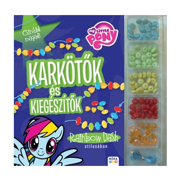 My Little Pony Csináld magad! Karkötők és kiegészítők Rainbow Dash stílusában