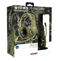 Mythics PS-400 PlayStation 4 camouflage gamer headset