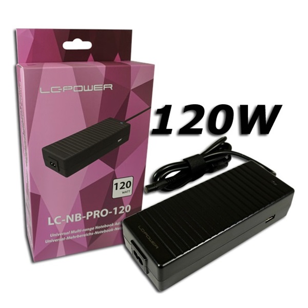 NBT LC Power LC-NB-PRO-120 120W laptop töltő adapter