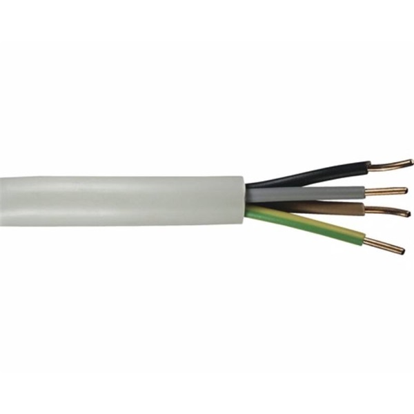 NYM-J 4x1,5 mm2 100m MBCu tömör kábel