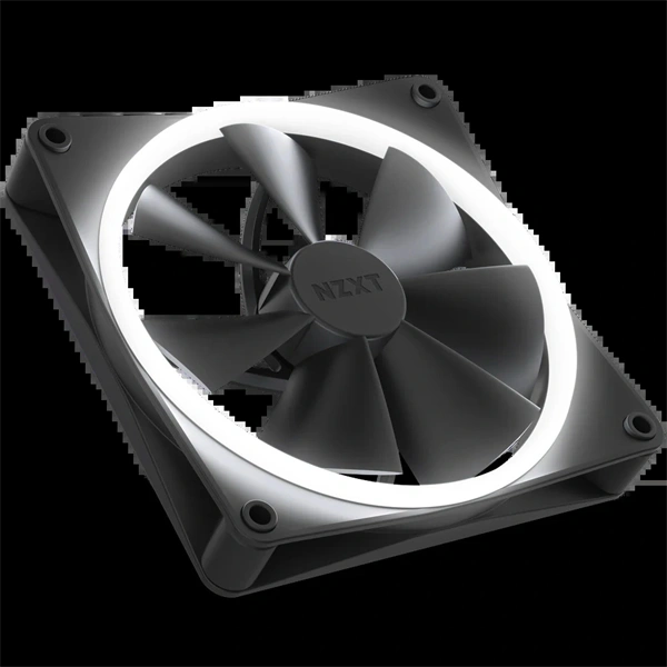 NZXT 140 mm Aer RGB 3 Single fekete hűtőventilátor