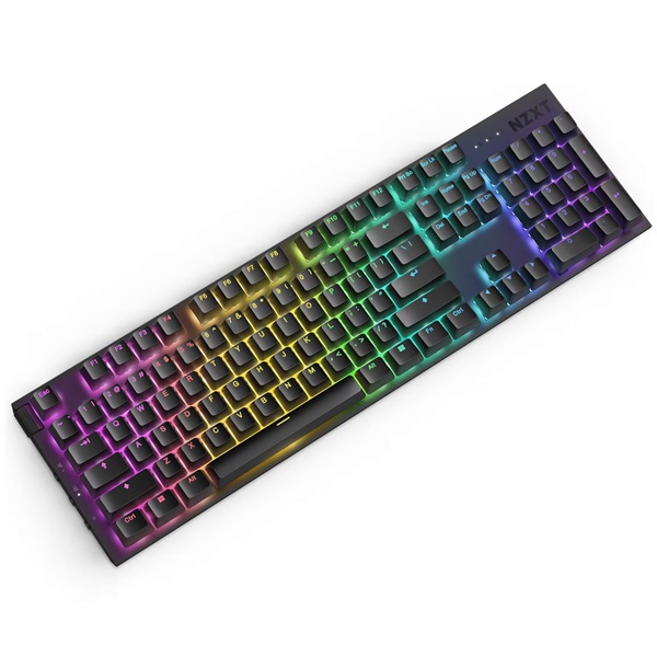 NZXT Function 2 Full Size US fekete vezetékes gamer billentyűzet
