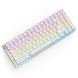 NZXT Function 2 MiniTKL US fehér vezetékes gamer billentyűzet