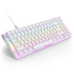 NZXT Function 2 MiniTKL US fehér vezetékes gamer billentyűzet