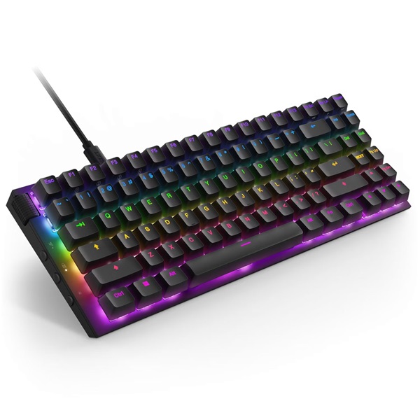 NZXT Function 2 MiniTKL US fekete vezetékes gamer billentyűzet