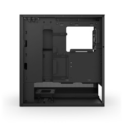 NZXT H5 Flow (2024) fekete (táp nélküli) ablakos mATX ház