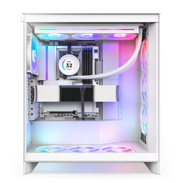 NZXT N9 X870E Wi-Fi AMD X870E ATX fehér alaplap