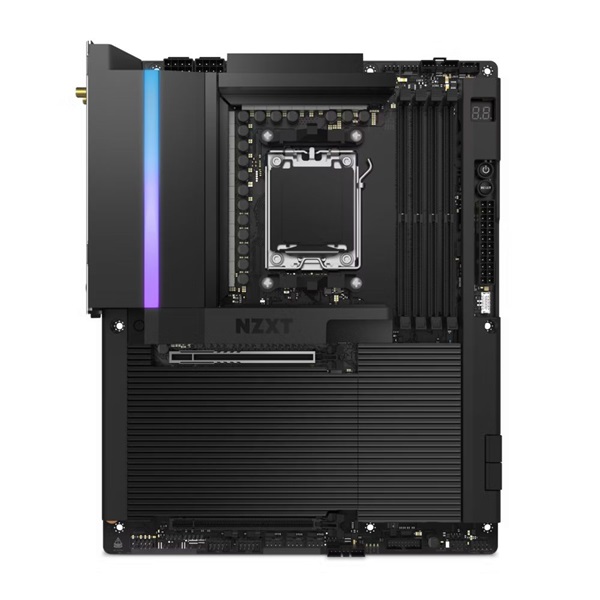 NZXT N9 X870E Wi-Fi AMD X870E ATX fekete alaplap