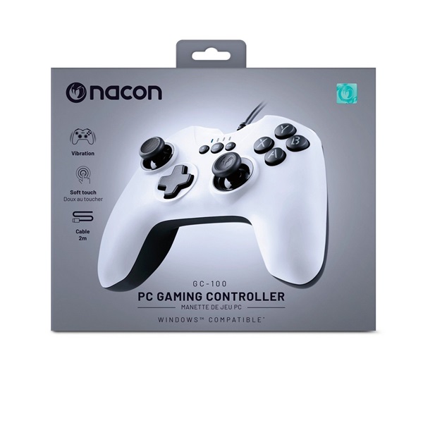 Nacon 2809118 GC-100 PC fehér kontroller