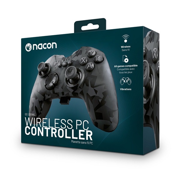 Nacon 2809123 GC-200WL PC vezeték nélküli Urban Camo kontroller