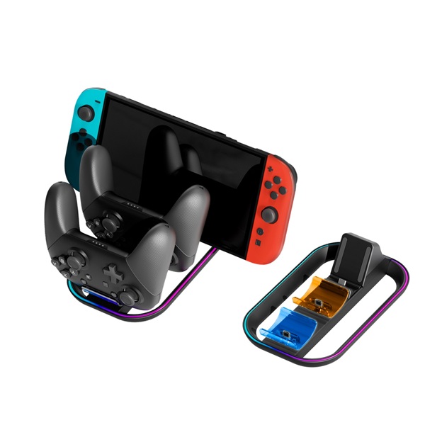 Nacon 2809502 Nintendo Switch 2 Trio kontroller töltőállvány