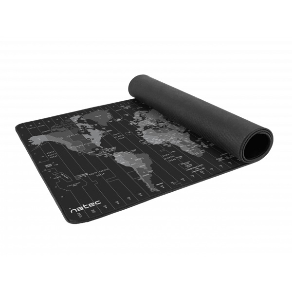 Natec NPO-1119 MAXI Időzónás térkép 800X400mm egérpad