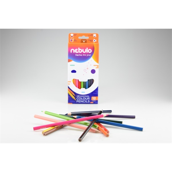 Nebulo 12db-os színesceruza készlet