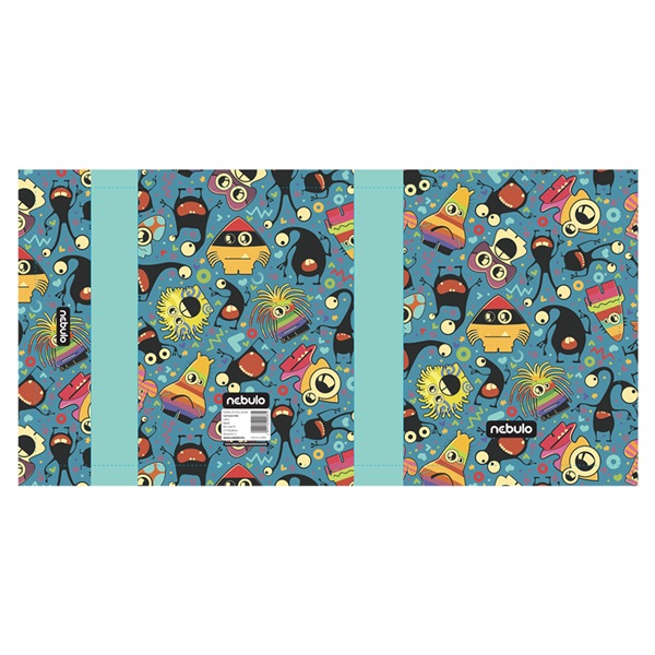 Nebulo Vicces szörnyek A5 füzetbox