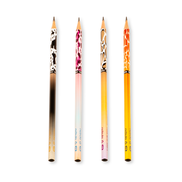 Nebulo háromszögletű HB állatmintás grafitceruza