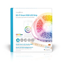 Nedis WIFILS50CRGBW SmartLife 5m IP65 2700-6500K 960lm LED szalag