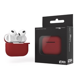 NextOne AP3-SIL-RED AirPods 3 piros szilikon védőtok (Újracsomagolt)